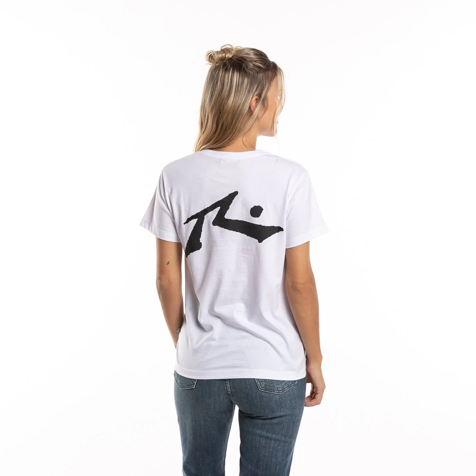 Remera Mujer Rusty Competition Blanco