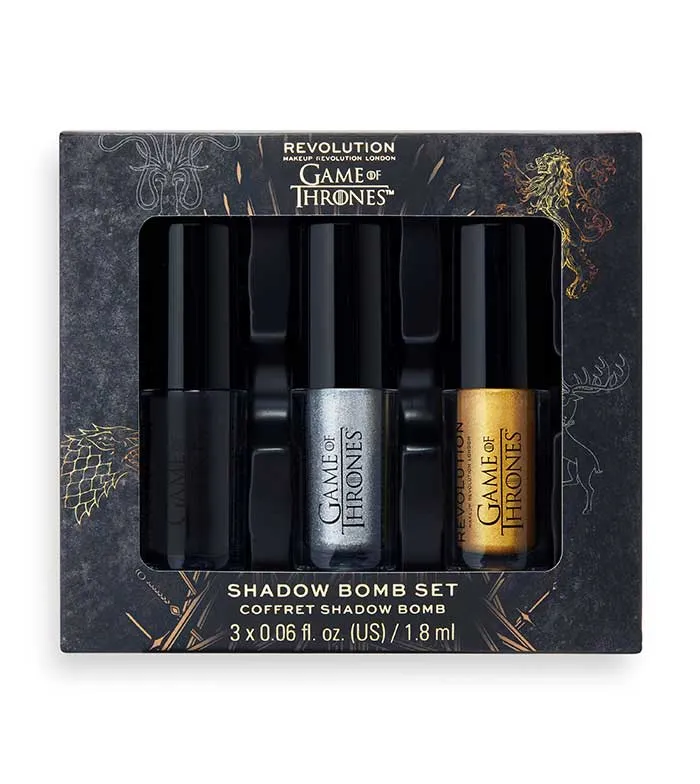 Revolution - *Revolution X Game of Thrones* - Set de sombras de ojos en crema Shadow Bomb