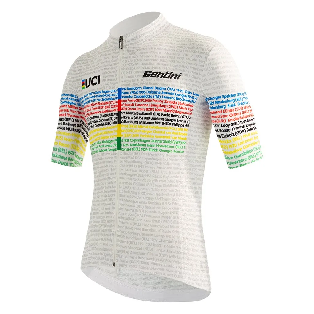 Santini UCI Road 100 Champions Jersey - Print