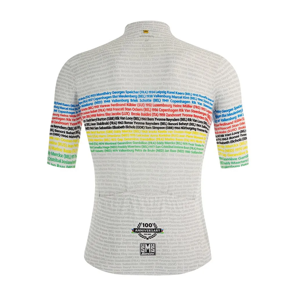 Santini UCI Road 100 Champions Jersey - Print