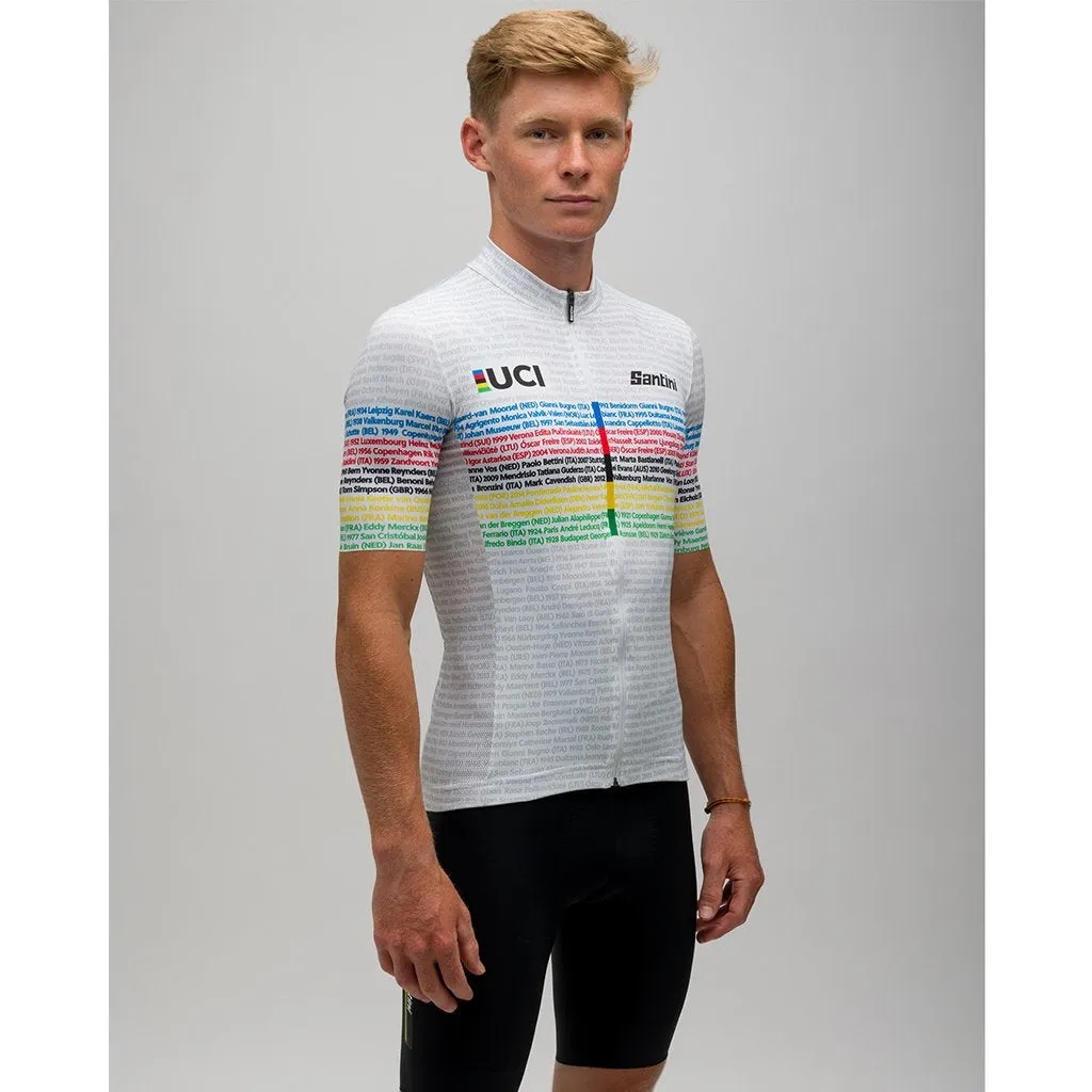 Santini UCI Road 100 Champions Jersey - Print