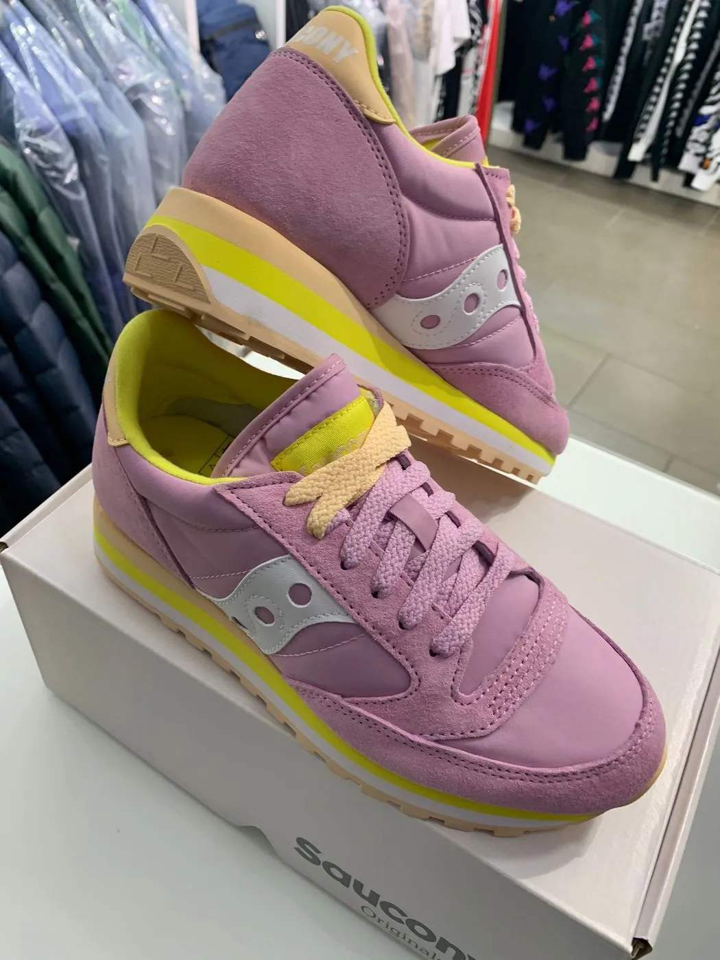 Saucony Jazz Triple Pink Yellow S60530 18