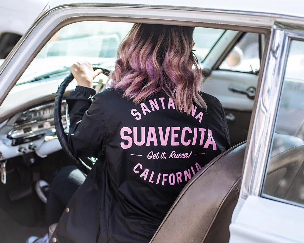 Suavecita Speedster Windbreaker - Black