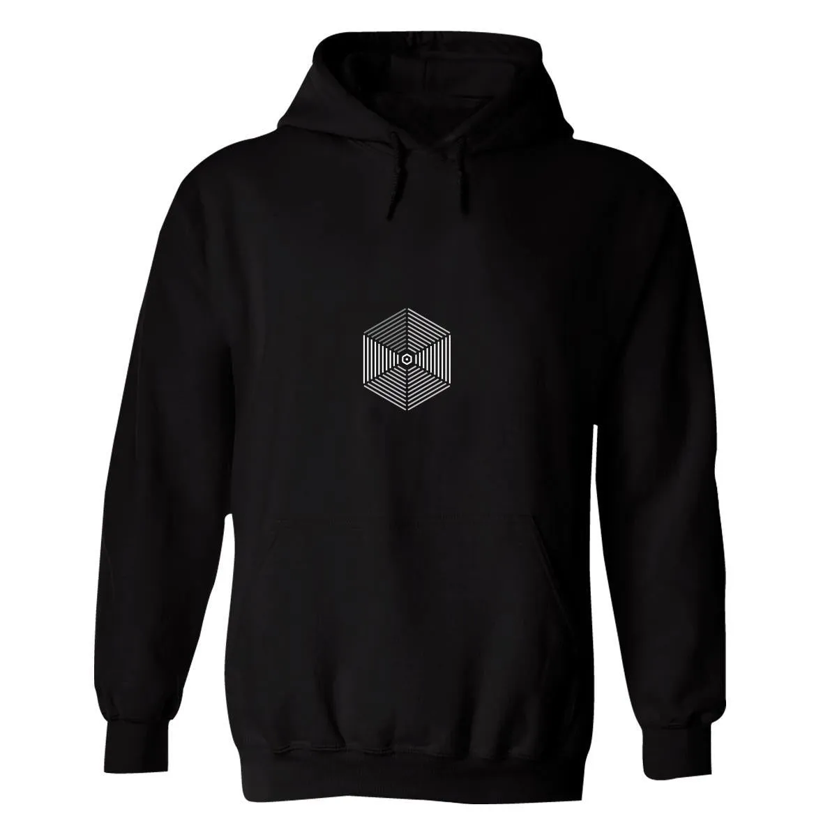 Sudadera Hombre  Hoodie Geometría Diseo Frases 015