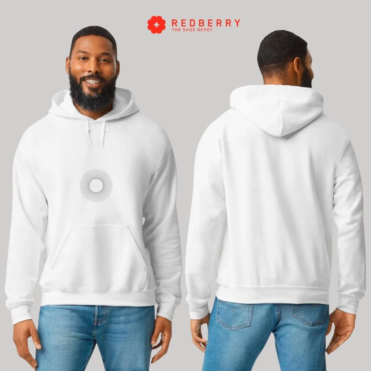 Sudadera Hombre  Hoodie Geometría Diseo Frases 016