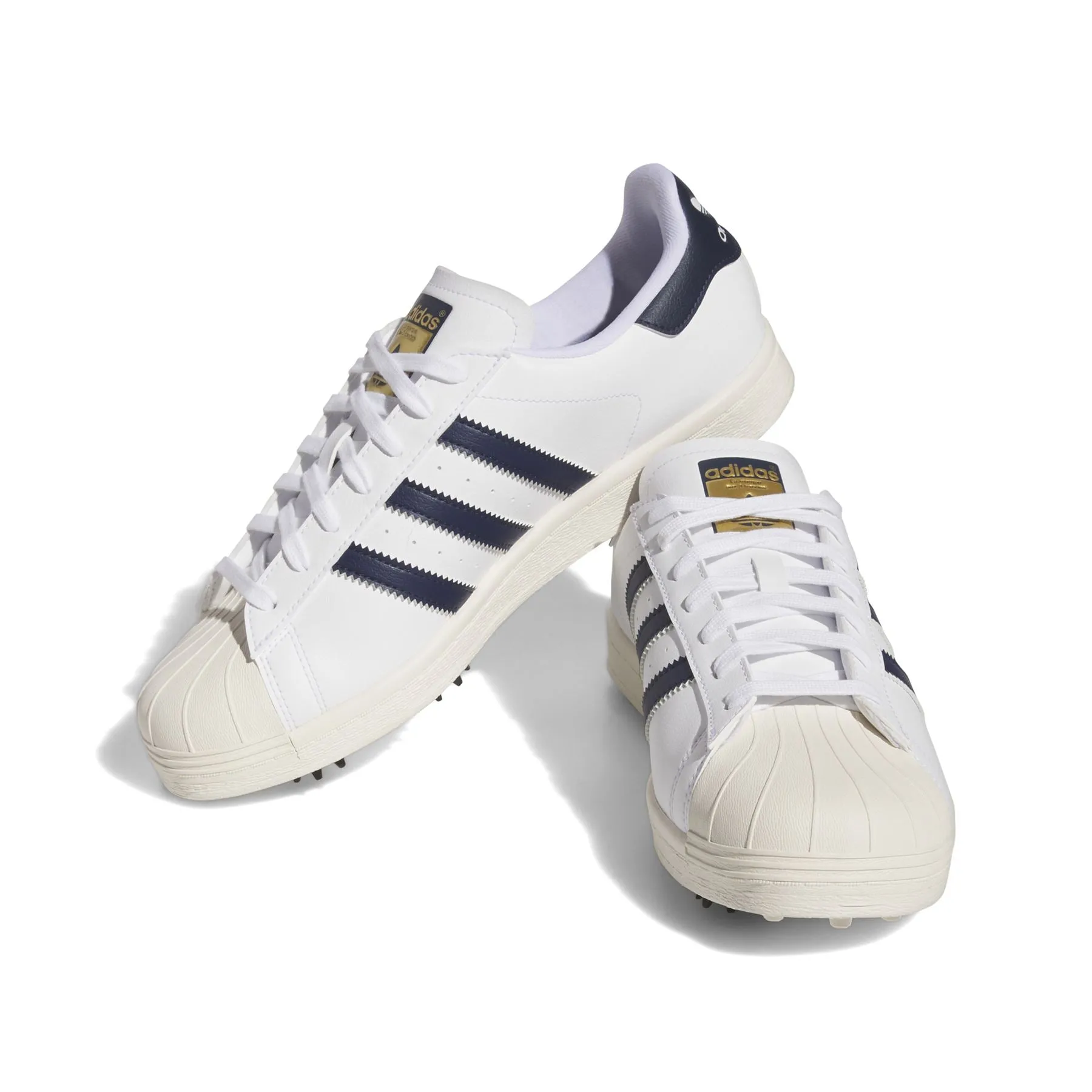 Superstar Golf Shoes White/Collegiate Navy/Off White - W23