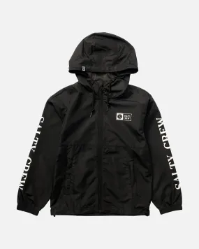 Surface Boys Black Windbreaker