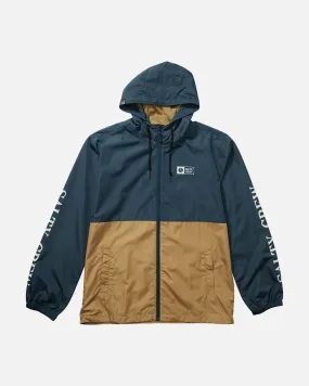 Surface Navy/Straw Windbreaker Jacket