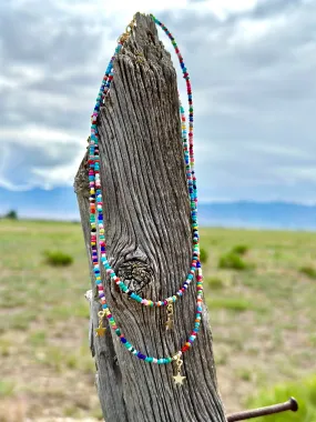 The Gypsy Stars Bead Necklace