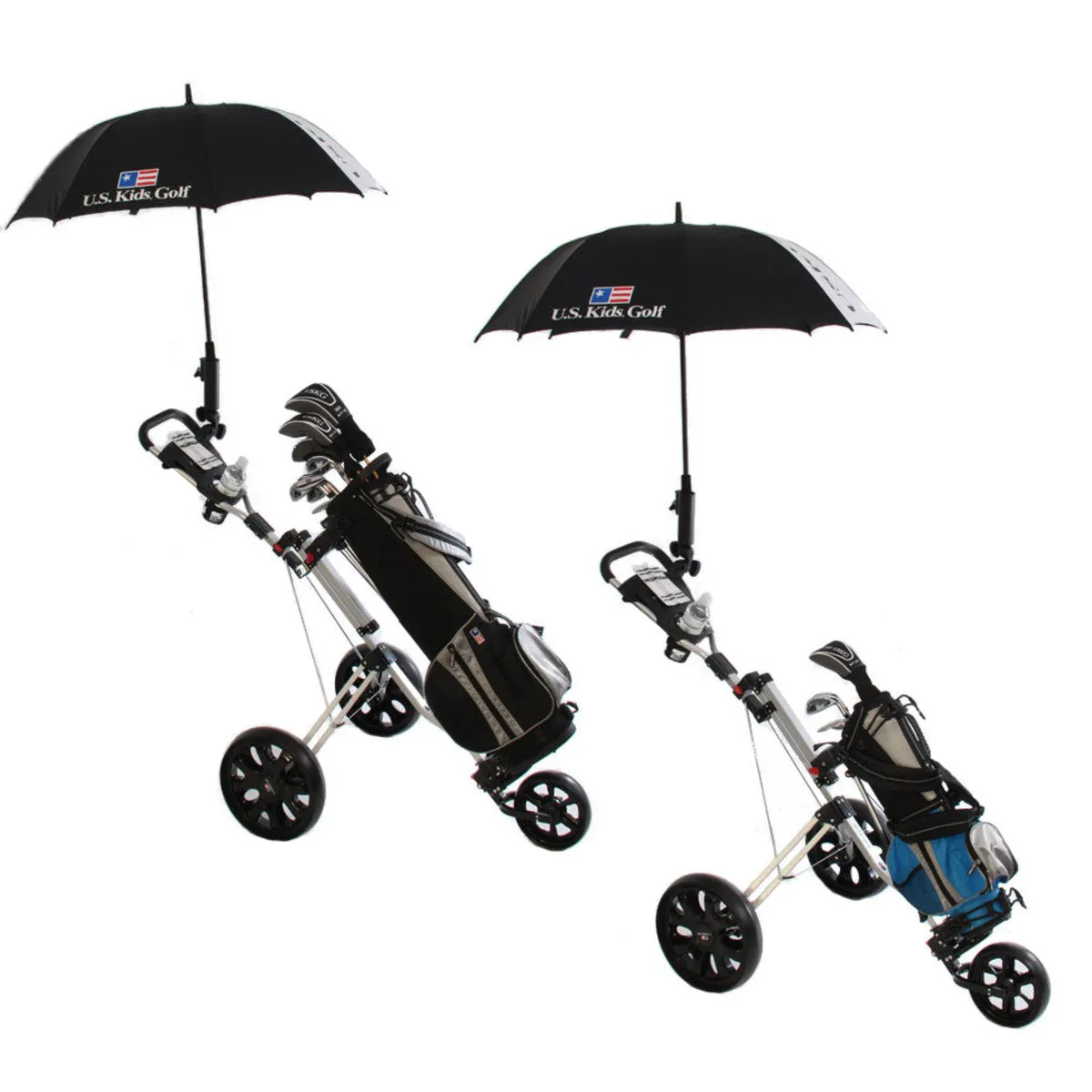 U.S. Kids Youth 3 Wheel Push Cart