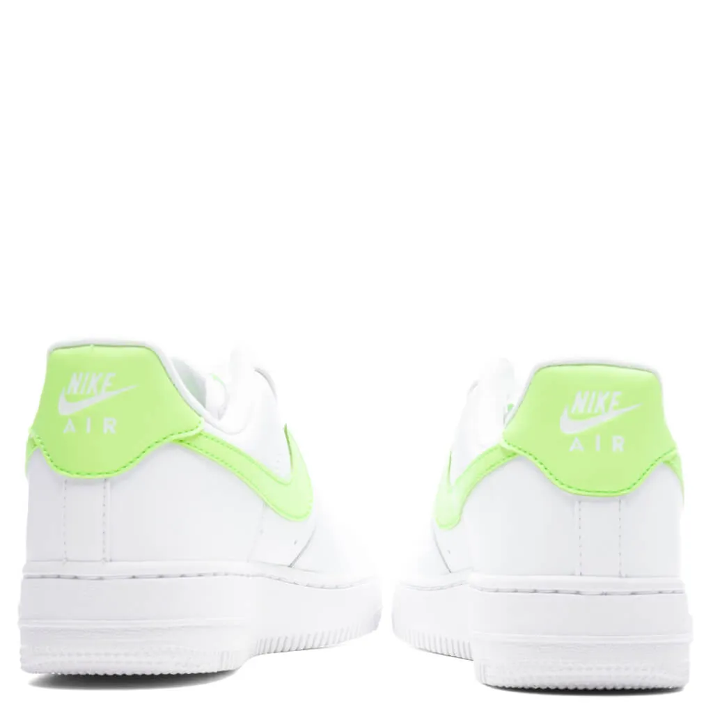 Women's Air Force 1 - White/Lime Blast