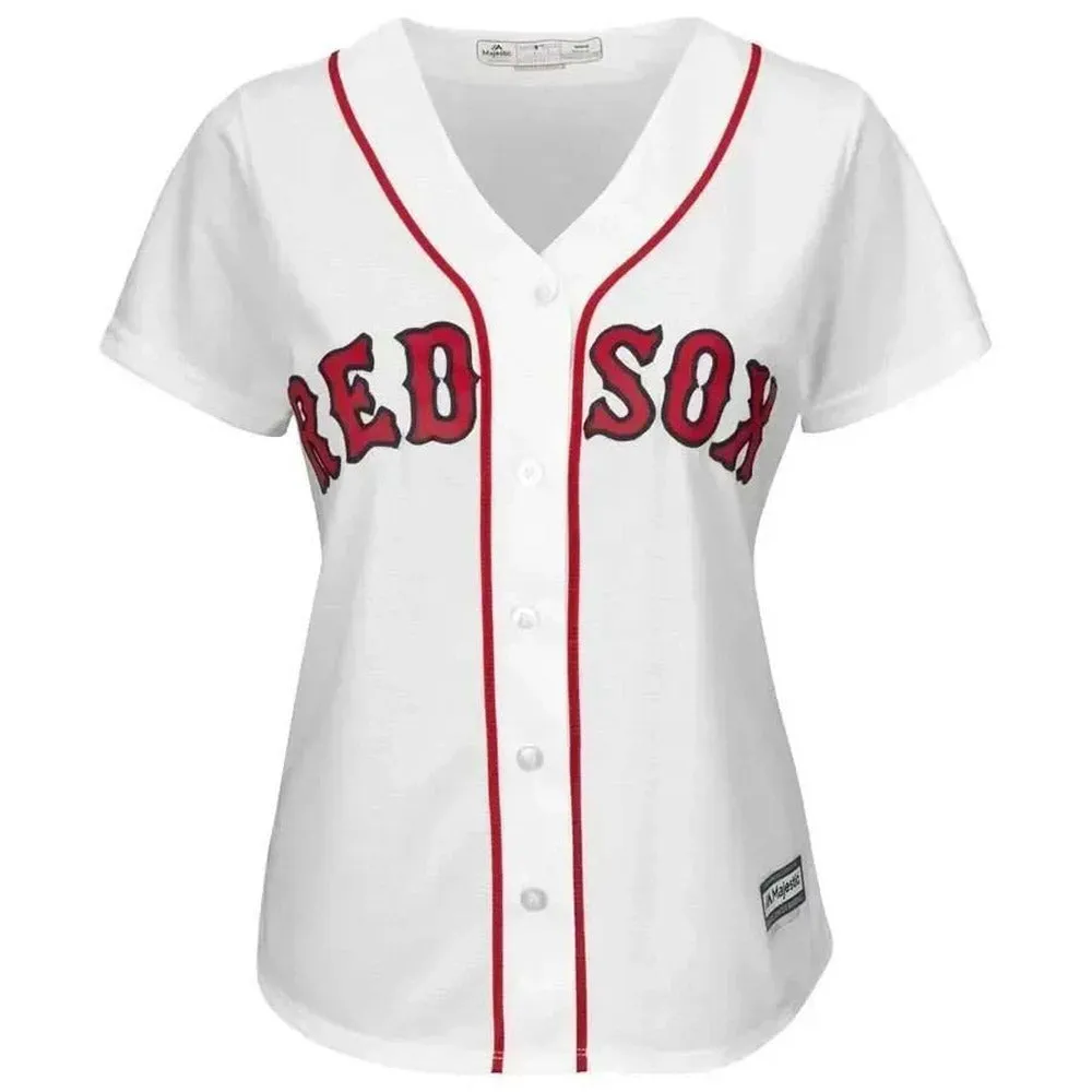 Women's Boston Red Sox David Ortiz Replica Home Jersey - White