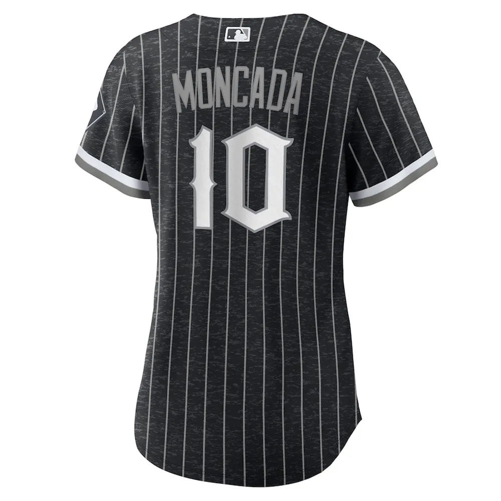 Women's Chicago White Sox Yoan Moncada City Connect Replica Jersey - Black