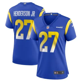 Women's Nike Darrell Henderson Jr. Royal Los Angeles Rams Game Jersey