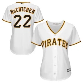 Women's Pittsburgh Pirates Andrew McCutchen Cool Base Replica Home Jersey - White