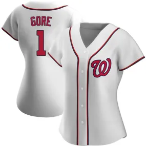 Women's Washington Nationals MacKenzie Gore Cool Base Replica Home Jersey - White