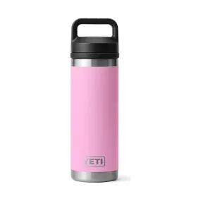 YETI Rambler 18 oz Limited Edition Water Bottle With Chug Cap - Power Pink