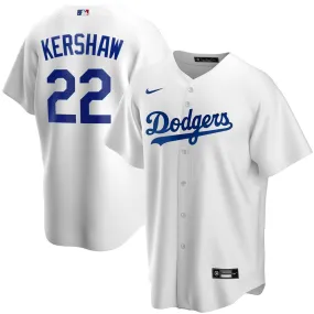 Youth Los Angeles Dodgers Clayton Kershaw Home Player Jersey - White