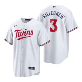 Youth Minnesota Twins Harmon Killebrew Replica Home Jersey - White