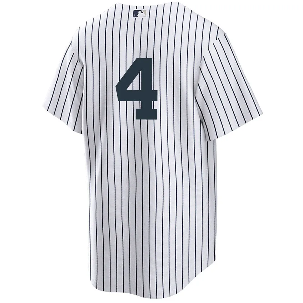 Youth New York Yankees Lou Gehrig Replica Home Jersey - White